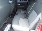2011 GMC Canyon SLE Crew Cab Rear Seat