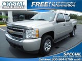 2008 Silver Birch Metallic Chevrolet Silverado 1500 LT Crew Cab 4x4 #83935224