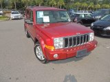 2006 Inferno Red Pearl Jeep Commander Limited 4x4 #83961114