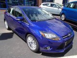 Performance Blue Ford Focus in 2014