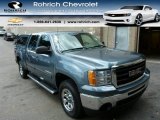 2009 Stealth Gray Metallic GMC Sierra 1500 Work Truck Crew Cab 4x4 #83961259