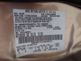 2002 Sable Color Code for Arizona Beige Metallic - Color Code: AQ