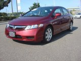 2011 Tango Red Pearl Honda Civic LX Sedan #83991370