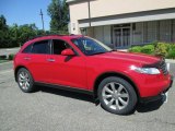 2003 Infiniti FX 35 AWD Front 3/4 View