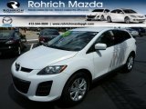 2010 Crystal White Pearl Mica Mazda CX-7 s Touring AWD #83990724