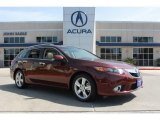 2012 Basque Red Pearl Acura TSX Technology Sport Wagon #83990624