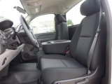 2014 GMC Sierra 3500HD Regular Cab 4x4 Dually Dark Titanium Interior