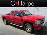 2008 Victory Red Chevrolet Silverado 1500 LT Extended Cab 4x4 #83991236