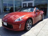 Magma Red Nissan 370Z in 2013