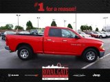 2011 Flame Red Dodge Ram 1500 SLT Quad Cab 4x4 #83990672
