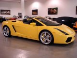 2008 Giallo Halys (Yellow) Lamborghini Gallardo Spyder #837705