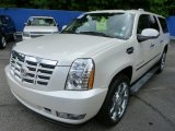 2011 White Diamond Tricoat Cadillac Escalade ESV Premium AWD #83991199
