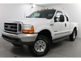 2000 Oxford White Ford F250 Super Duty XLT Extended Cab 4x4 #83990535