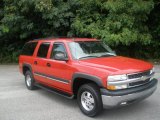 2004 Sport Red Metallic Chevrolet Suburban 1500 LT #84043039
