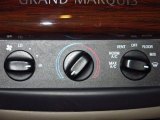 2003 Mercury Grand Marquis GS Controls
