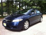 2011 Royal Blue Pearl Honda Civic LX Sedan #84043141