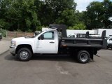 2013 Summit White Chevrolet Silverado 3500HD WT Regular Cab 4x4 Dump Truck #84043114