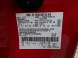 2014 F250 Super Duty Color Code for Vermillion Red - Color Code: F1