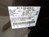 2011 MKX Color Code for Earth Metallic - Color Code: HS