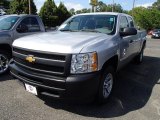 2013 Silver Ice Metallic Chevrolet Silverado 1500 Work Truck Extended Cab #84042323