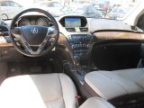 2010 Acura MDX Advance Taupe Gray Interior