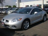 2007 Liquid Silver Metallic Mitsubishi Eclipse GS Coupe #8401791