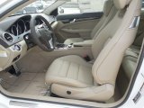 2014 Mercedes-Benz C 250 Coupe Almond/Mocha Interior