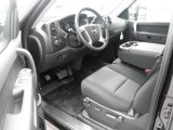 2014 GMC Sierra 3500HD SLE Crew Cab 4x4 Dually Chassis Ebony Interior