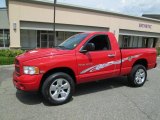 2005 Flame Red Dodge Ram 1500 SLT Regular Cab 4x4 #84043053