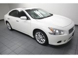 2009 Nissan Maxima 3.5 S Front 3/4 View