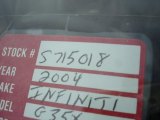2004 Laser Red Infiniti G 35 x Sedan #84042400