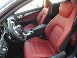 2014 Mercedes-Benz C 350 4Matic Coupe Red/Black Interior