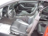 2002 Pontiac Firebird Trans Am Coupe Ebony Black Interior
