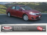 2013 Barcelona Red Metallic Toyota Camry Hybrid LE #84092773