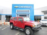 2008 Victory Red Hummer H3  #84093140