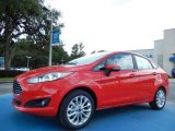 2014 Race Red Ford Fiesta SE Sedan #84092964