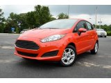 Race Red Ford Fiesta in 2014