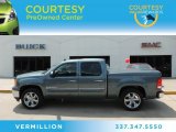 2009 Steel Gray Metallic GMC Sierra 1500 SLE Crew Cab #84093397