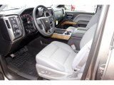 2014 Chevrolet Silverado 1500 LTZ Crew Cab 4x4 Jet Black/Dark Ash Interior