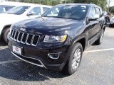 2014 Brilliant Black Crystal Pearl Jeep Grand Cherokee Limited 4x4 #84135343