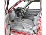 2000 Nissan Frontier SE Crew Cab Gray Interior