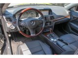 2011 Mercedes-Benz E 550 Cabriolet Black Interior