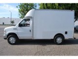 2008 Oxford White Ford E Series Cutaway E350 Commercial Moving Truck #84135456