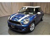 Lightning Blue Metallic Mini Cooper in 2012