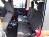 2014 Jeep Wrangler Unlimited Sport 4x4 Rear Seat
