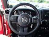 2014 Jeep Wrangler Unlimited Sport 4x4 Steering Wheel