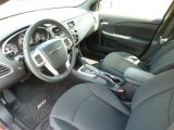 2013 Chrysler 200 Touring Sedan Black Interior