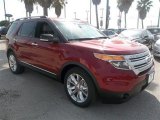 Ruby Red Ford Explorer in 2014