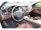 2013 BMW 5 Series 528i Sedan Cinnamon Brown Interior
