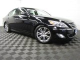 2012 Black Noir Pearl Hyundai Genesis 3.8 Sedan #84135901